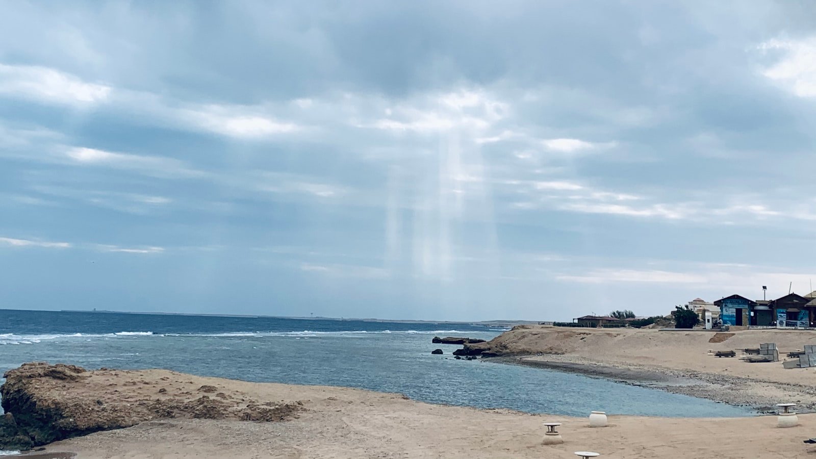 Red Sea coastline and reef at Hurghada, Egypt